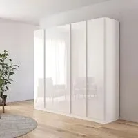 Monostar 5 Door Wardrobe - Alpine White
