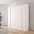 Monostar 5 Door Wardrobe - Alpine White