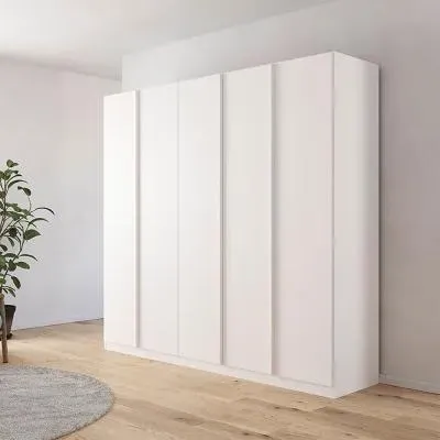 Monostar 5 Door Wardrobe - Alpine White image