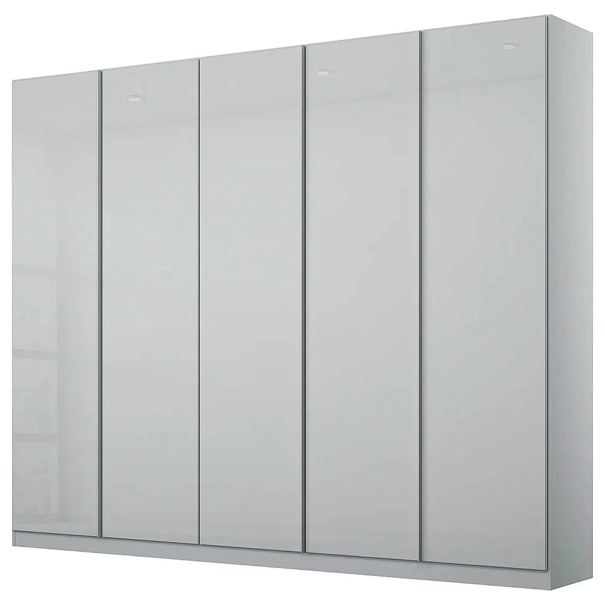 Monostar 5 Door Wardrobe - Silk Grey
