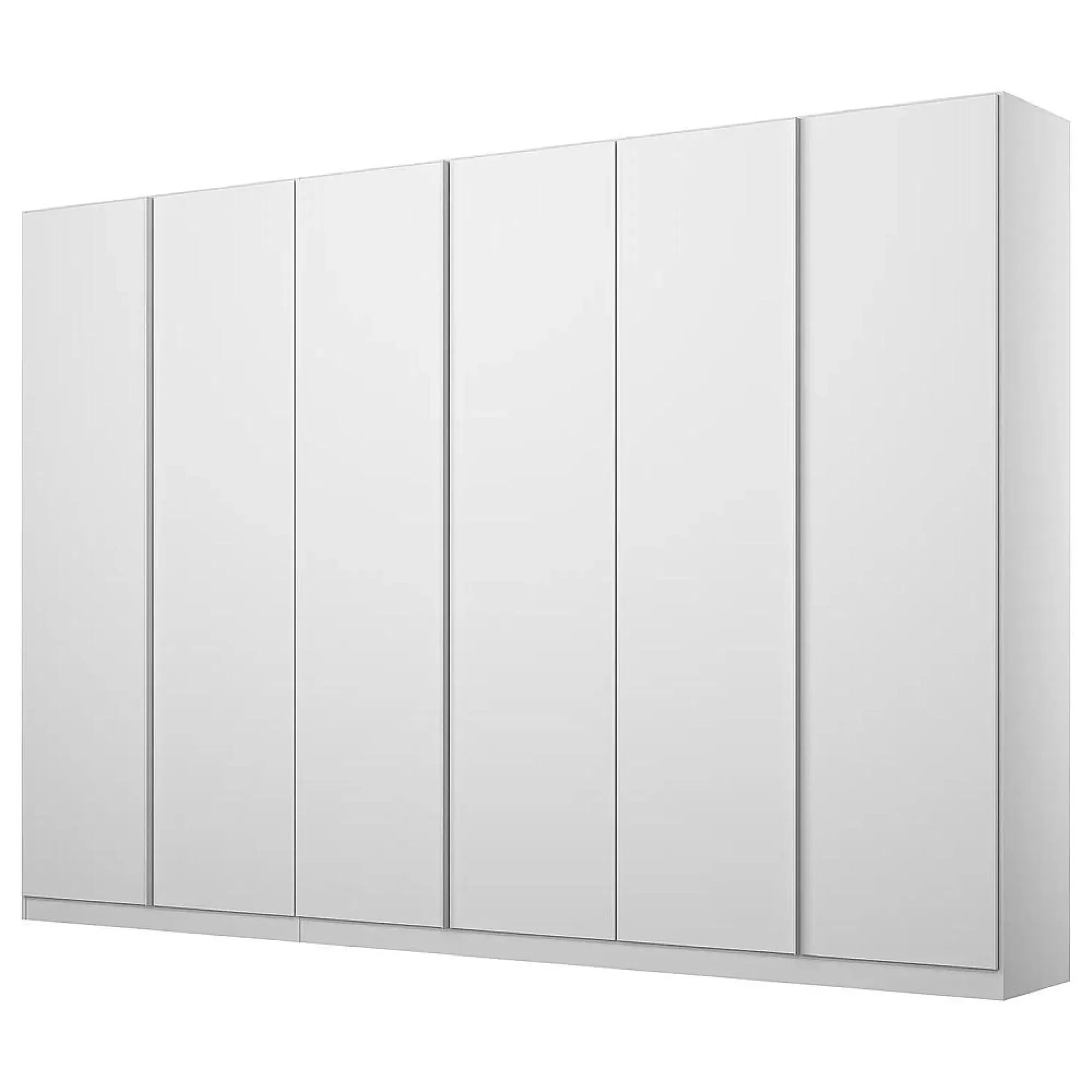 Monostar 6 Door Wardrobe - Alpine White