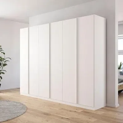 Monostar 6 Door Wardrobe - Alpine White image