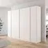 Monostar 6 Door Wardrobe with Extras - Alpine White