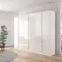 Monostar 6 Door Wardrobe with Extras - Alpine White