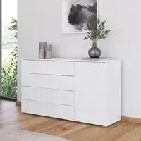 Monostar Wide Sideboard - Alpine White