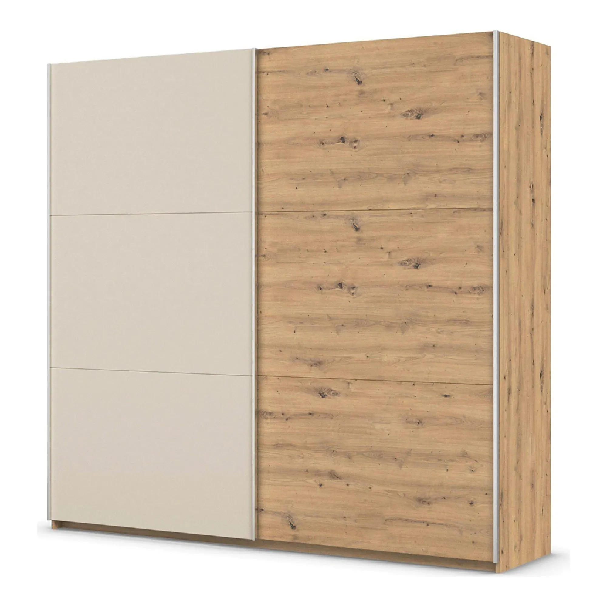 Monza 218cm 2 Door Sliding Wardrobe - Artisan Oak