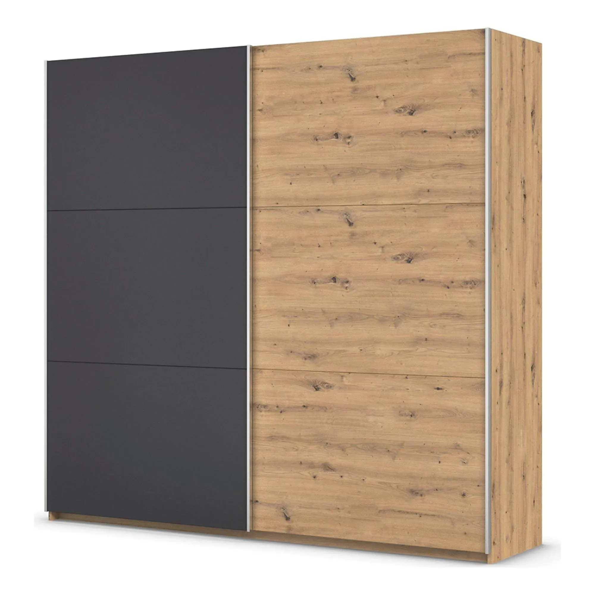Monza 218cm 2 Door Sliding Wardrobe - Artisan Oak