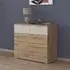 Monza 5 Drawer Chest - Artisan Oak, Champagne
