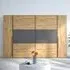 Mood 268cm 4 Door Wardrobe - Artisan Oak