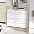 Morella 3+2 Drawer Chest - Alpine White