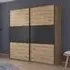 Neo 218cm 2 Door Sliding Wardrobe - Artisan Oak