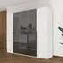 Paola 5 Door Wardrobe - Alpine White