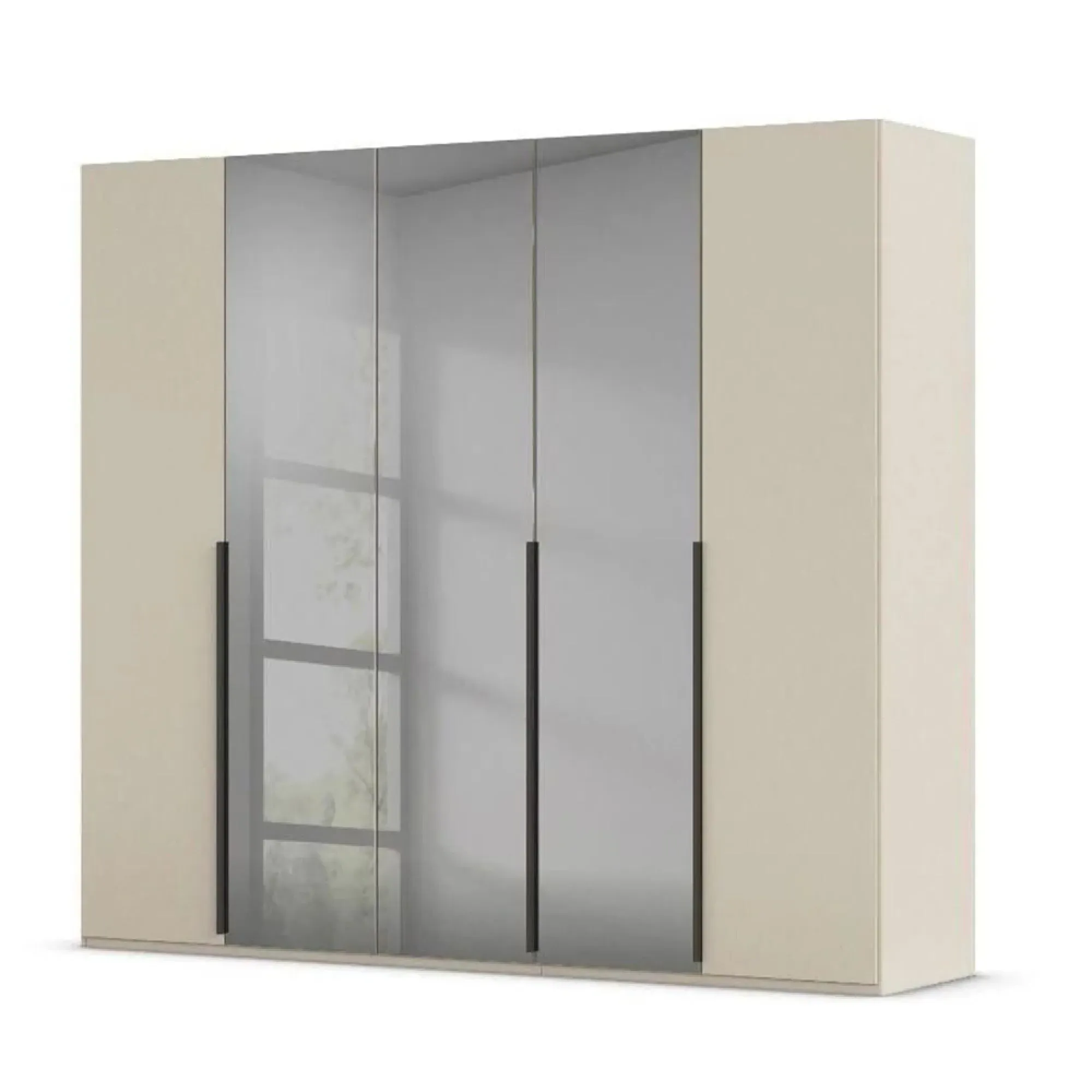 Paola 5 Door Wardrobe - Champagne