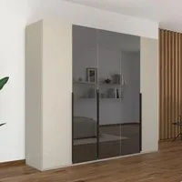 Paola 5 Door Wardrobe - Champagne