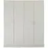 Pure Quadra-Spin 4 Door Wardrobe - Grey