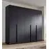 Purisma 251cm 5 Door Wardrobe - Graphite