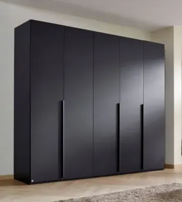 Purisma 251cm 5 Door Wardrobe - Graphite image