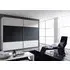 Quadra 2 Door Sliding Wardrobe - White, Dark Grey