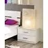 Quadra Bedside Cabinet with Drawers