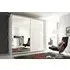 Quadra Gloss Sliding Wardrobe with Mirror - MDF, Chipboard