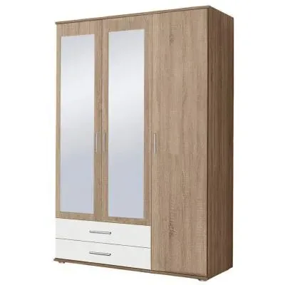 Rasant 3 Door Combi Wardrobe with 2 Drawers - Sonoma Oak