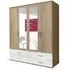 Rasant 4 Door Combi Wardrobe with 4 Drawers - Sonoma Oak