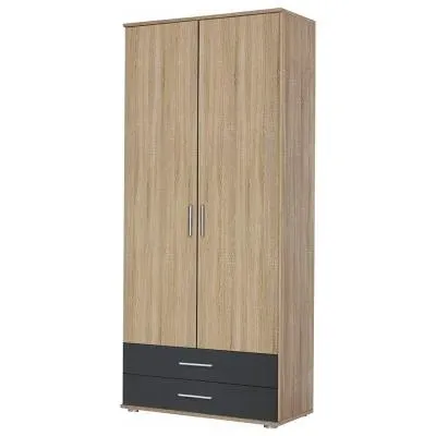 Rasant Extra 2 Door Wardrobe with Drawer - Sonoma Oak