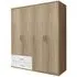 Rasant Extra 4 Door Wardrobe with 2 Drawers - Sonoma Oak