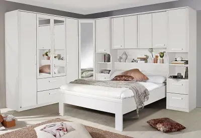 Rivera 140cm Bedroom Set - Alpine White image