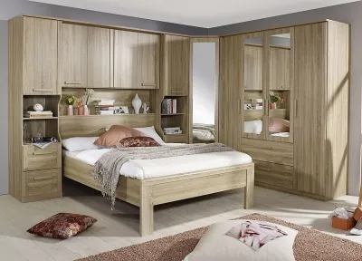 Rivera 140cm Bedroom Set - Sonoma Oak