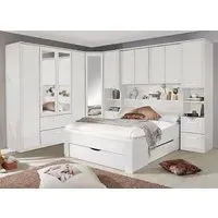 Rivera 140cm Bedroom Set with Storage - Alpine White
