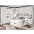 Rivera 160cm Bedroom Set with Storage - Alpine White