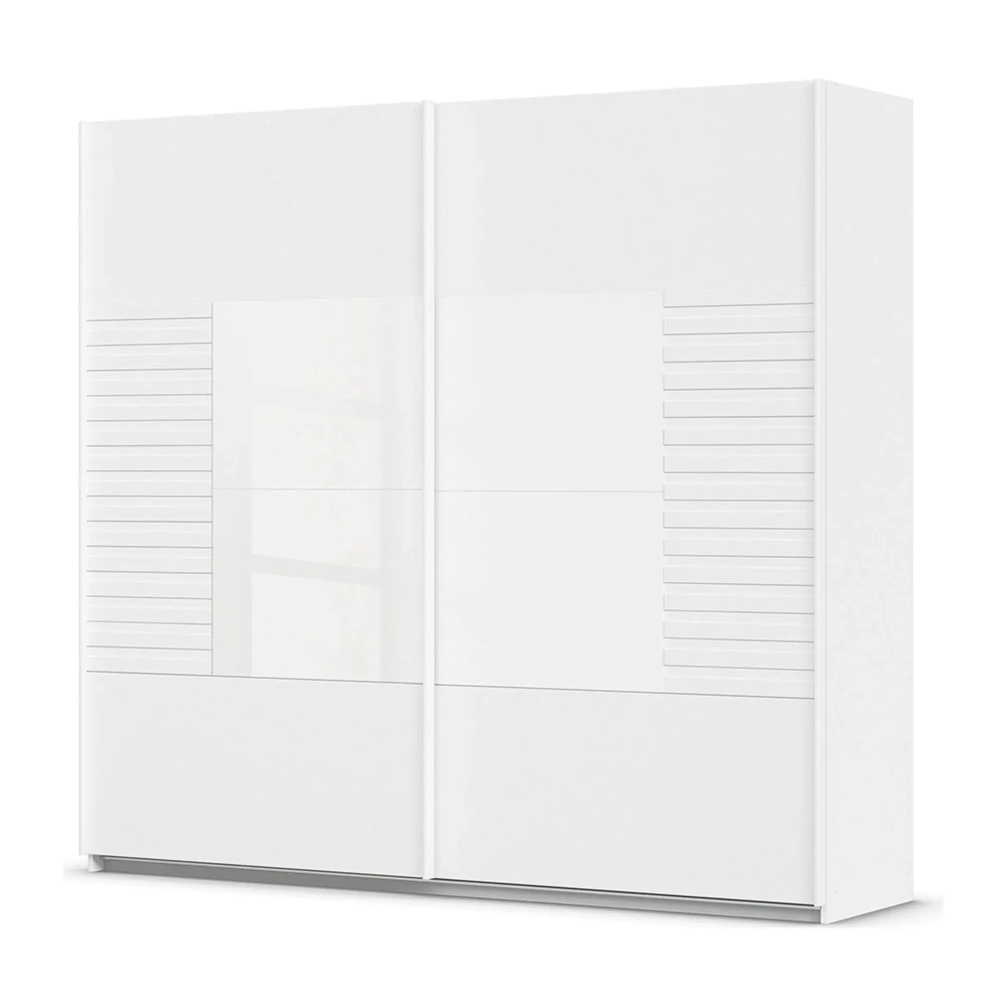 Ruga 226cm 2 Door Sliding Wardrobe - Alpine White