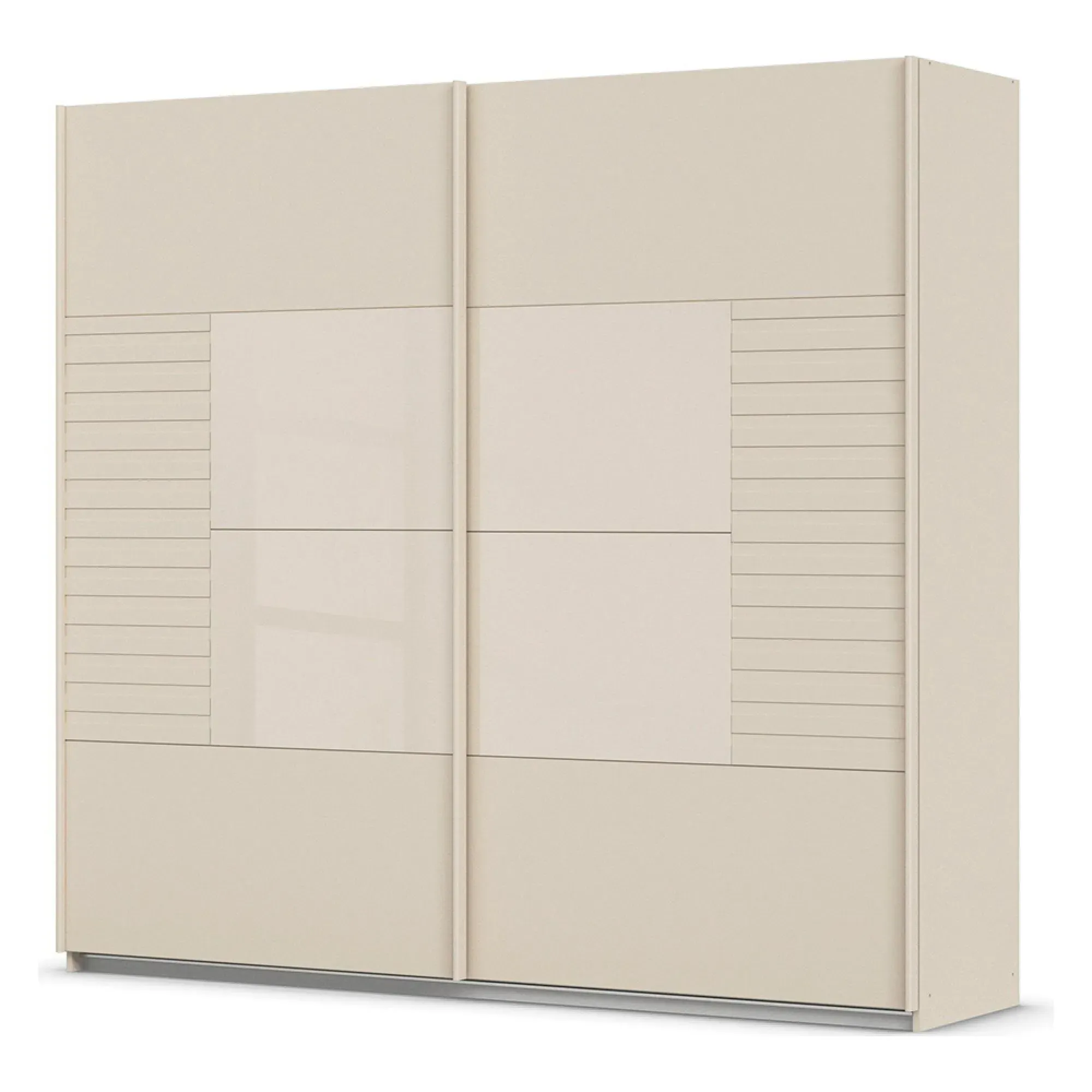 Ruga 226cm 2 Door Sliding Wardrobe - Champagne