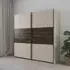 Sajo 218cm 2 Door Sliding Wardrobe - Champagne