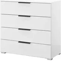 Skat Meridian 4 Drawer Chest - Alpine White