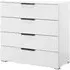 Skat Meridian 4 Drawer Chest - Alpine White