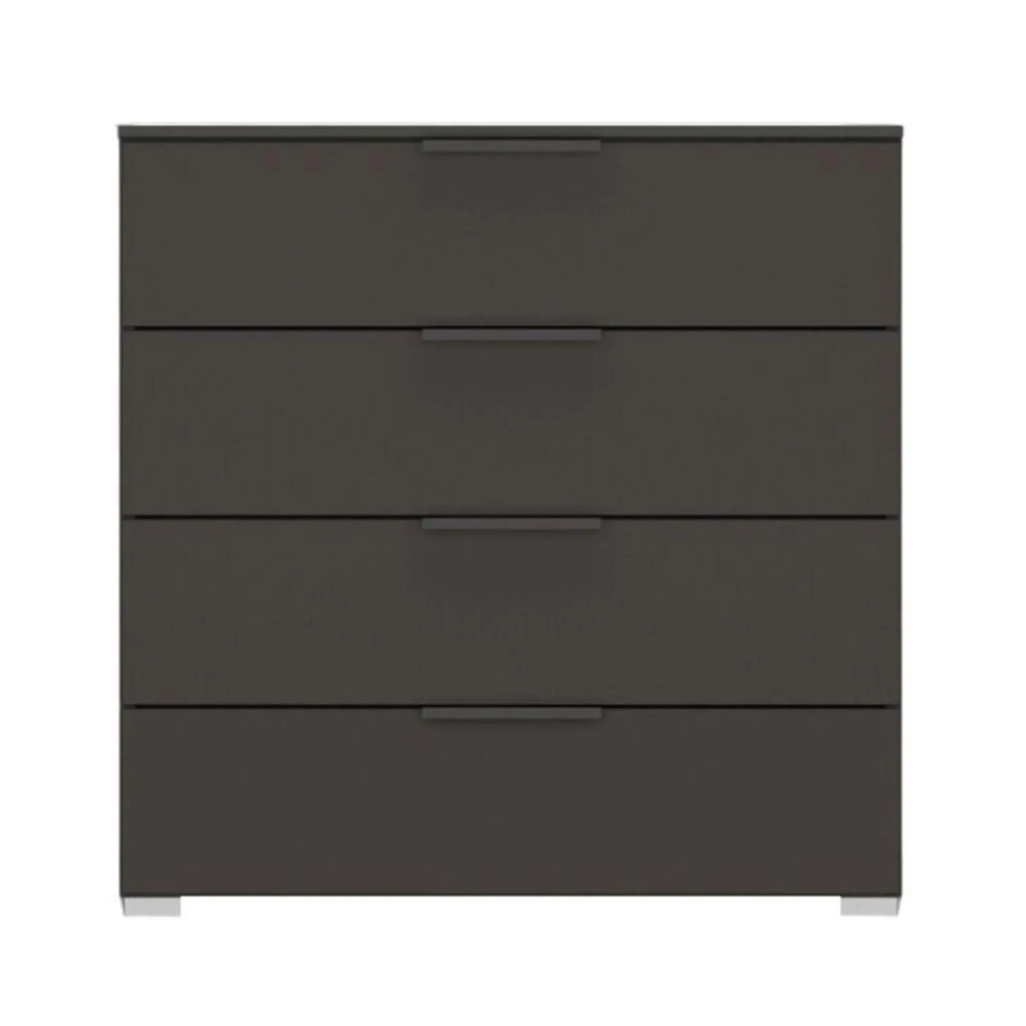 Skat Meridian 4 Drawer Chest - Graphite