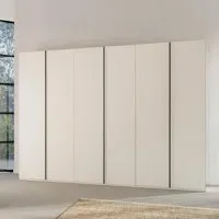 Skat Meridian 6 Door Wardrobe - Alpine White