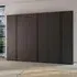 Skat Meridian 6 Door Wardrobe - Graphite