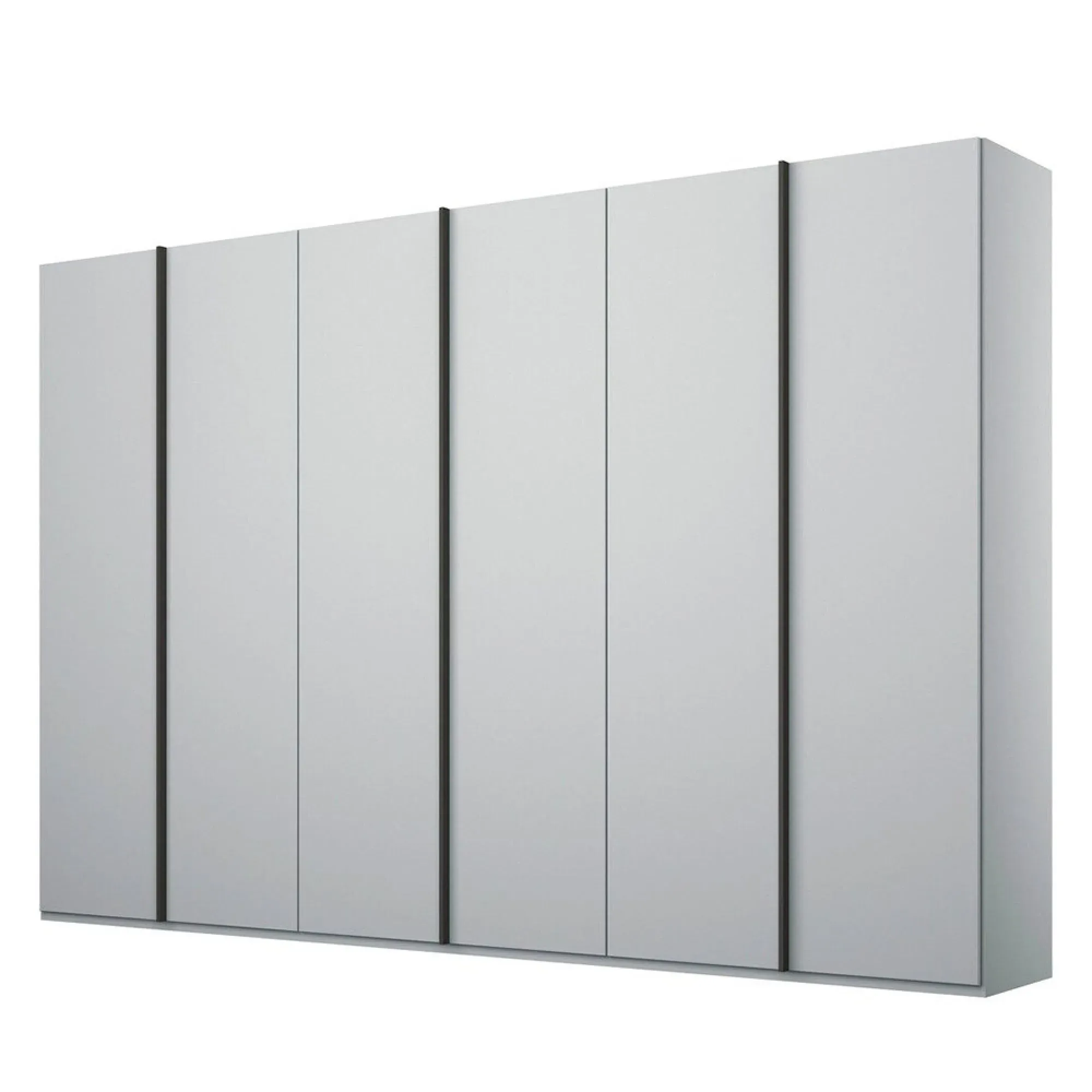 Skat Meridian 6 Door Wardrobe - Silk Grey