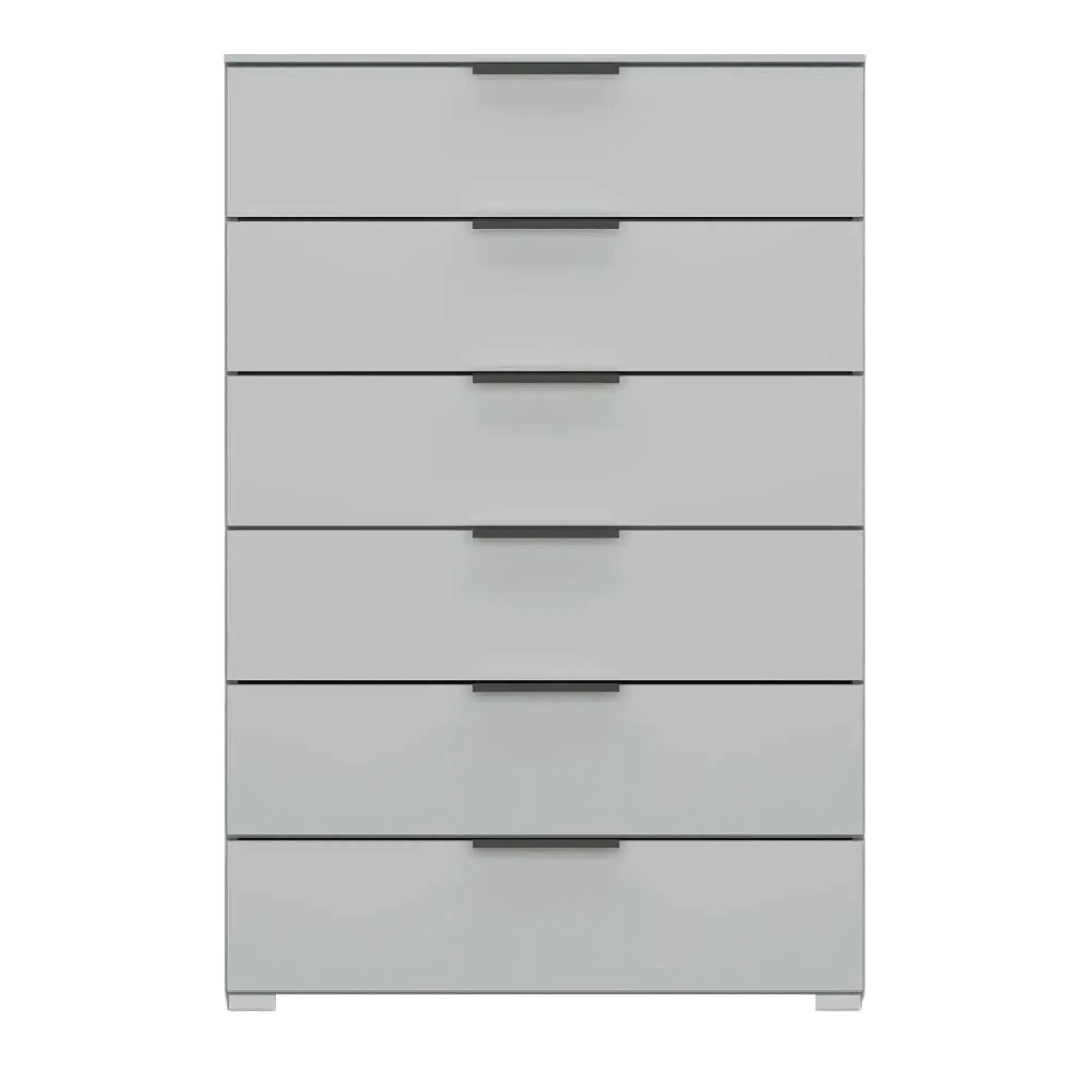 Skat Meridian 6 Drawer Chest - Silk Grey
