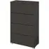 Skat Meridian Narrow 4 Drawer Chest - Graphite