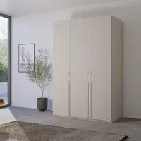 Skat Pure 3 Door Wardrobe - Silk Grey