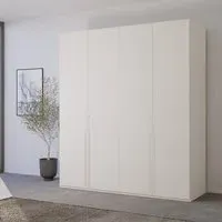 Skat Pure 4 Door Wardrobe - Alpine White