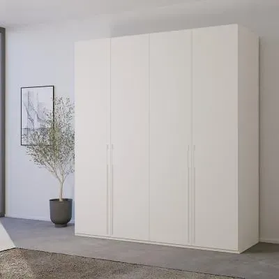 Skat Pure 4 Door Wardrobe - Alpine White image