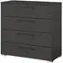 Skat Pure 4 Drawer Chest - Graphite