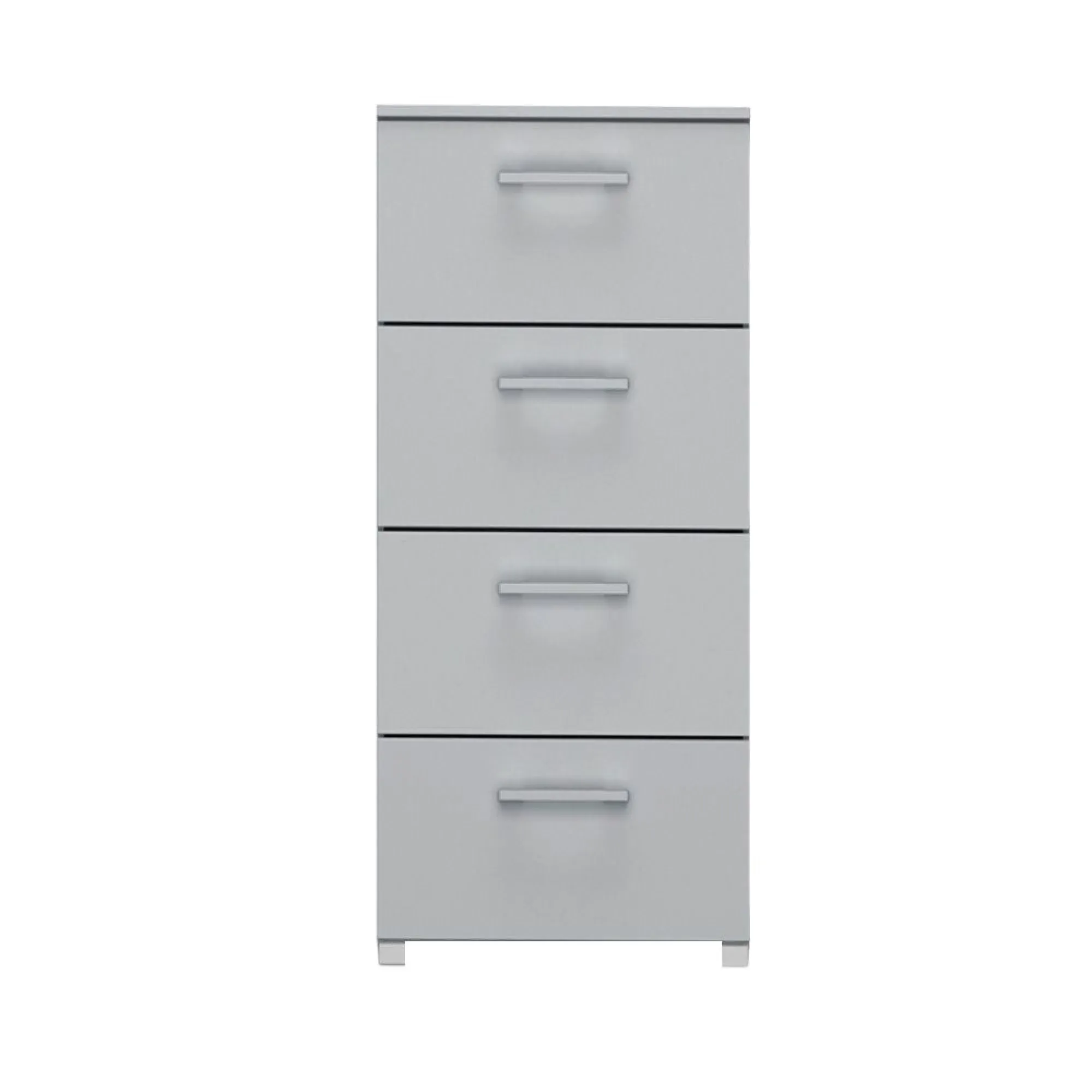 Skat Pure 4 Drawer Narrow Chest - Silk Grey