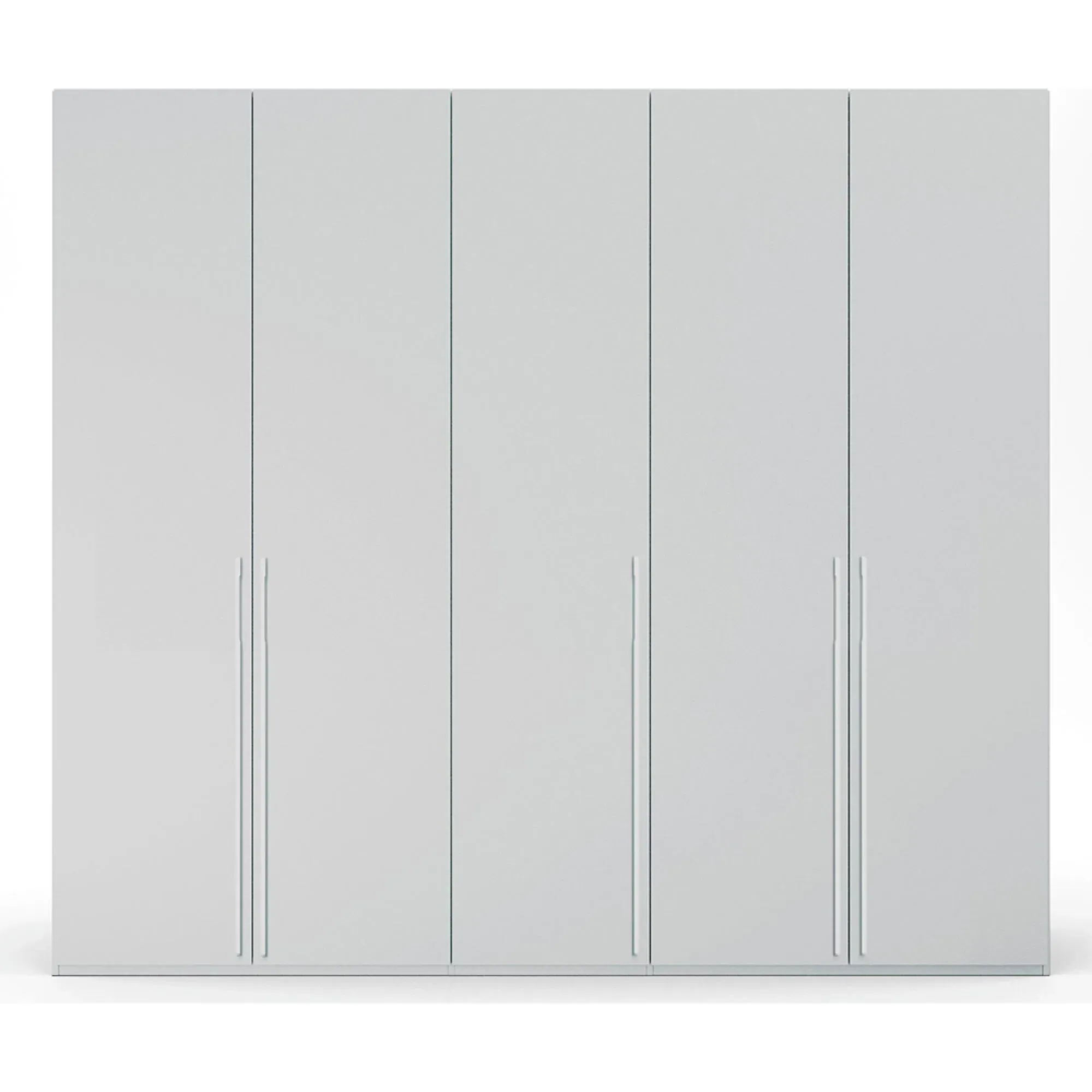 Skat Pure 5 Door Wardrobe - Silk Grey