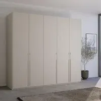 Skat Pure 5 Door Wardrobe - Silk Grey